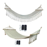 Maxbell Portable Hammock Large Outdoor Hammock for Backyard Lounging Balcony Outdoor Style A