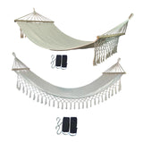 Maxbell Portable Hammock Large Outdoor Hammock for Backyard Lounging Balcony Outdoor Style A