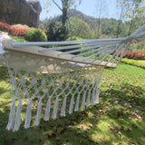 Maxbell Portable Hammock Large Outdoor Hammock for Backyard Lounging Balcony Outdoor Style B