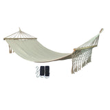 Maxbell Portable Hammock Large Outdoor Hammock for Backyard Lounging Balcony Outdoor Style B