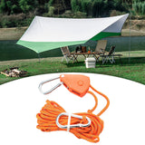 Maxbell Ratchet Pulley Rope Hanger Canopy Pulley Regulator Professional Cord Lanyard 5m Orange