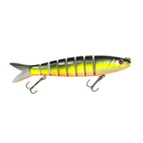 Maxbell Bass Fishing Lure Multi Jointed Fish Tool Lifelike Supplies Artificial Lures Style A