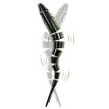 Maxbell Bass Fishing Lure Multi Jointed Fish Tool Lifelike Supplies Artificial Lures Style A
