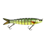 Maxbell Maxbell Bass Fishing Lure Multi Jointed Fish Tool Lifelike Supplies Artificial Lures Style C