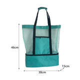 Maxbell Beach Tote Bag Lightweight Leakproof Waterproof Cooler for Picnic Party Pool