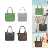 Maxbell Beach Bag Summer Supplies Waterproof Portable Storage Bag Sport Basket Green
