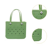 Maxbell Beach Bag Summer Supplies Waterproof Portable Storage Bag Sport Basket Green