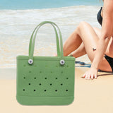 Maxbell Beach Bag Summer Supplies Waterproof Portable Storage Bag Sport Basket Green