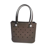 Maxbell Beach Bag Summer Supplies Waterproof Portable Storage Bag Sport Basket Brown