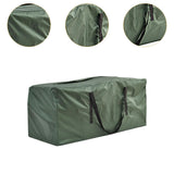 Maxbell Outdoor Furniture Cushion Storage Bag Zippered for Garden Pillows Home Patio 173x76x51cm