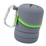 Maxbell Fishing Microtrash Container Folded for Outdoor Activities Father's Day Gift Grey
