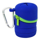 Maxbell Fishing Microtrash Container Folded for Outdoor Activities Father's Day Gift Blue