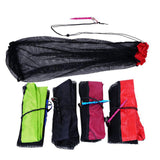 Maxbell Fishing Net Bag Fish Net Bag Portable Width 60cm, Length 150cm Mesh Baits Bag red