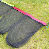 Maxbell Fishing Net Bag Fish Net Bag Portable Width 60cm, Length 150cm Mesh Baits Bag red