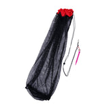 Maxbell Fishing Net Bag Fish Net Bag Portable Width 60cm, Length 150cm Mesh Baits Bag red