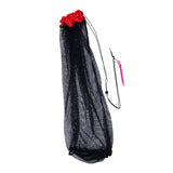 Maxbell Fishing Net Bag Fish Net Bag Portable Width 60cm, Length 150cm Mesh Baits Bag red