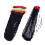 Maxbell Fishing Net Bag Fish Net Bag Portable Width 60cm, Length 150cm Mesh Baits Bag red