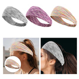 Maxbell Maxbell Stretch Fitness Headband Home Gym Portable Sports Football Yoga Hair Band Grey