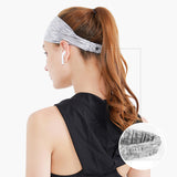 Maxbell Maxbell Stretch Fitness Headband Home Gym Portable Sports Football Yoga Hair Band Grey