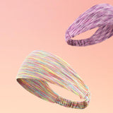 Maxbell Stretch Fitness Headband Home Gym Portable Sports Football Yoga Hair Band Multicolor
