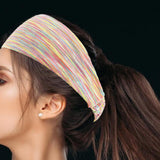 Maxbell Stretch Fitness Headband Home Gym Portable Sports Football Yoga Hair Band Multicolor