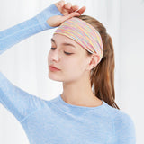 Maxbell Stretch Fitness Headband Home Gym Portable Sports Football Yoga Hair Band Multicolor