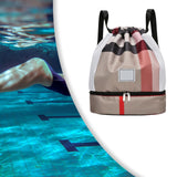 Maxbell Gym Backpack for Women Dry and Wet Separation Water Resistant Travel Gym Bag