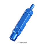 Maxbell Maxbell Tire Valve Stem Removal Bike Valve Core Remover Tool for Mountain Road Bikes Blue