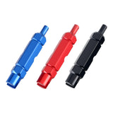 Maxbell Maxbell Tire Valve Stem Removal Bike Valve Core Remover Tool for Mountain Road Bikes Blue