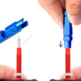 Maxbell Maxbell Tire Valve Stem Removal Bike Valve Core Remover Tool for Mountain Road Bikes Blue