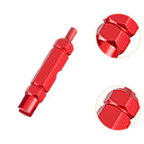Maxbell Tire Valve Stem Removal Bike Valve Core Remover Tool for Mountain Road Bikes Red