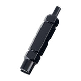 Maxbell Tire Valve Stem Removal Bike Valve Core Remover Tool for Mountain Road Bikes Black