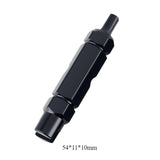 Maxbell Tire Valve Stem Removal Bike Valve Core Remover Tool for Mountain Road Bikes Black