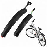 Maxbell Bike Fenders Easy Installation Front and Rear Mud Guards for Mountain Biking Black
