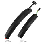Maxbell Bike Fenders Easy Installation Front and Rear Mud Guards for Mountain Biking Black