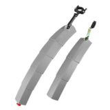 Maxbell Bike Fenders Easy Installation Front and Rear Mud Guards for Mountain Biking Gray