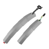Maxbell Bike Fenders Easy Installation Front and Rear Mud Guards for Mountain Biking Gray