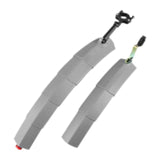 Maxbell Bike Fenders Easy Installation Front and Rear Mud Guards for Mountain Biking Gray