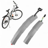Maxbell Bike Fenders Easy Installation Front and Rear Mud Guards for Mountain Biking Gray
