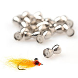 Maxbell 20x Fly Tying Eyes Weightless Lure Accessories Fish Eyes Fly Tying Materials 3.9mmx6.3mm