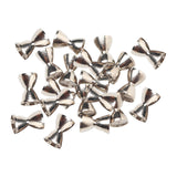 Maxbell 20x Fly Tying Eyes Weightless Lure Accessories Fish Eyes Fly Tying Materials 3.9mmx6.3mm