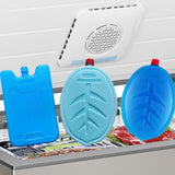 Maxbell Maxbell 6Pcs Ice Brick Pack Ice Boards Ice Freezer Blocks for Picnics Camping Family 11.2x3.5cm