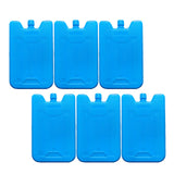 Maxbell Maxbell 6Pcs Ice Brick Pack Ice Boards Ice Freezer Blocks for Picnics Camping Family 11.2x3.5cm
