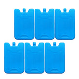 Maxbell Maxbell 6Pcs Ice Brick Pack Ice Boards Ice Freezer Blocks for Picnics Camping Family 11.2x3.5cm