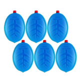 Maxbell 6Pcs Ice Brick Pack Ice Boards Ice Freezer Blocks for Picnics Camping Family Blue 11.5x3.5cm