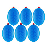 Maxbell 6Pcs Ice Brick Pack Ice Boards Ice Freezer Blocks for Picnics Camping Family Blue 11.5x3.5cm