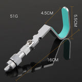 Maxbell Maxbell Corner Bracket Head Fishing Pole Bracket for Travel Picnic Fishing Equipment Silver