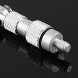 Maxbell Maxbell Corner Bracket Head Fishing Pole Bracket for Travel Picnic Fishing Equipment Silver