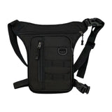 Maxbell Waist Bag Portable Travel Bag Decoration Shoulder Bag Multifunctional Purse Black