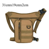 Maxbell Maxbell Waist Bag Portable Travel Bag Decoration Shoulder Bag Multifunctional Purse Dark khaki
